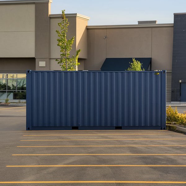 we offer a variety of sizes for commercial storage containers